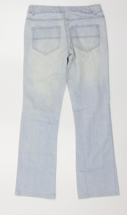 Womens UK Size 30 in Preworn Regular Fit Skinny Blue Jeans