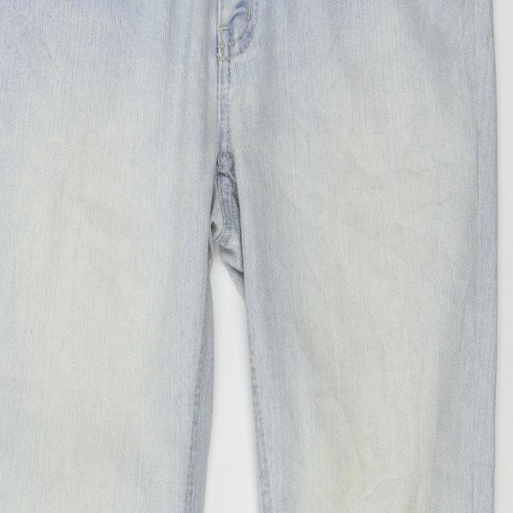 Womens UK Size 30 in Preworn Regular Fit Skinny Blue Jeans