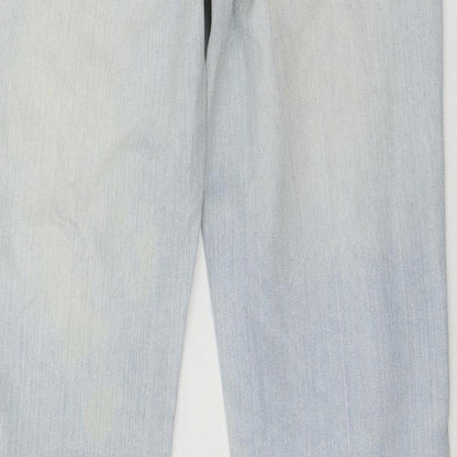Womens UK Size 30 in Preworn Regular Fit Skinny Blue Jeans