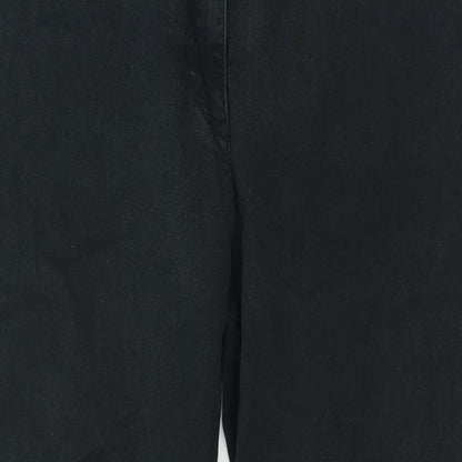 Claire DK Womens Green  Denim Straight Jeans Size 32 in L28 in