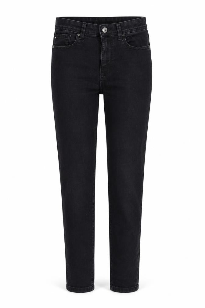 Womens UK Size 10 Denim & Co. Regular Fit Skinny Black Jeans