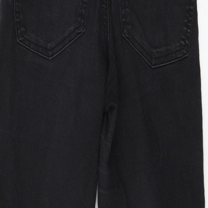 Denim & Co. Womens Black  Denim Skinny Jeans Size 10 L24 in