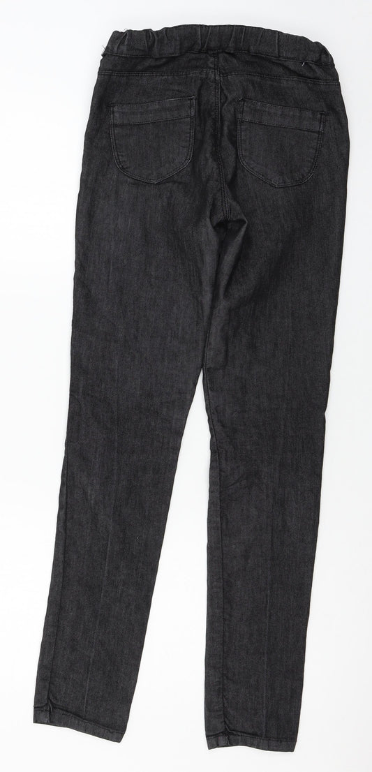 Clockhouse Womens Grey  Denim Skinny Jeans Size 8 L30 in