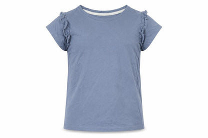 LILY&DAN Boys Grey   Basic T-Shirt Size 7-8 Years