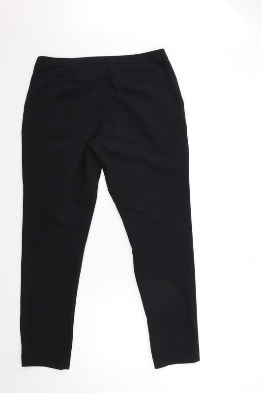 New Look Womens Black   Trousers  Size 12 L29 in