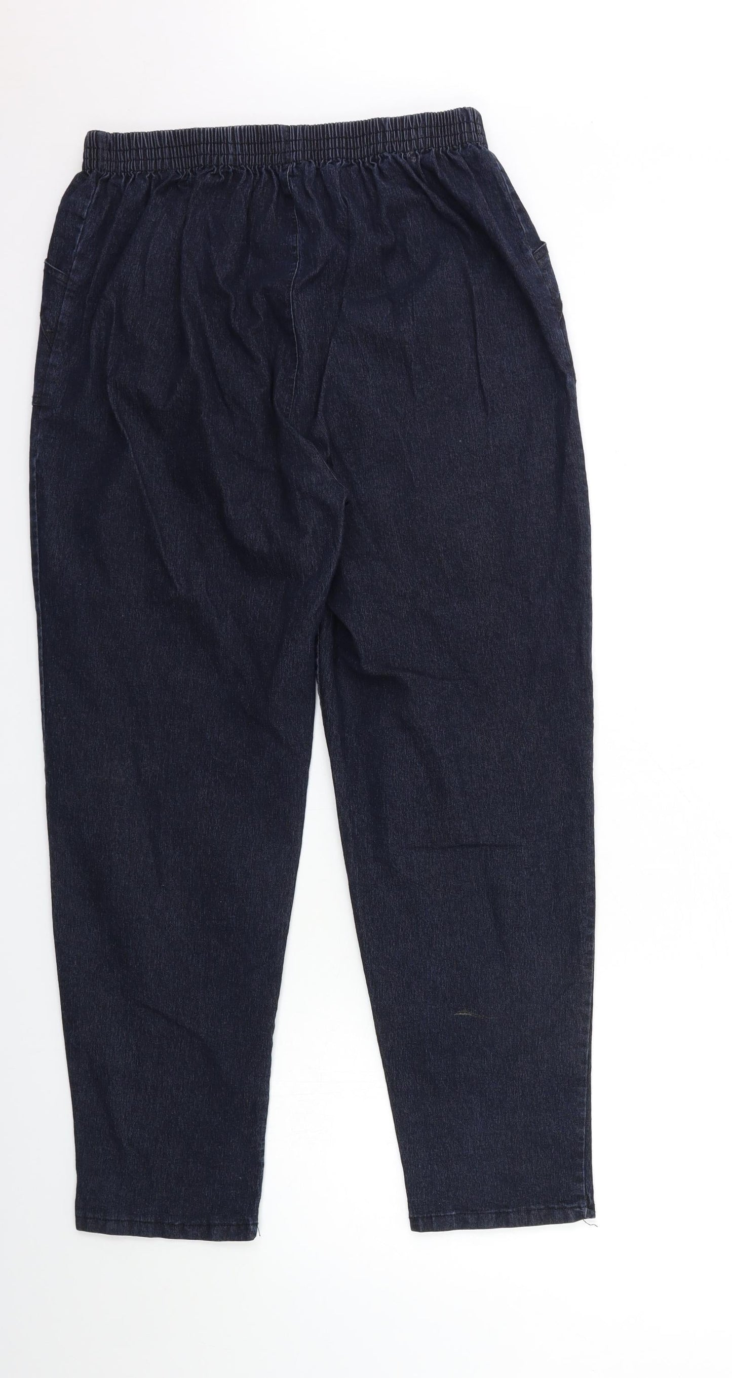 Womens UK Size 32 in Preworn Regular Fit Straight Blue Jeans