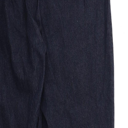 Womens UK Size 32 in Preworn Regular Fit Straight Blue Jeans
