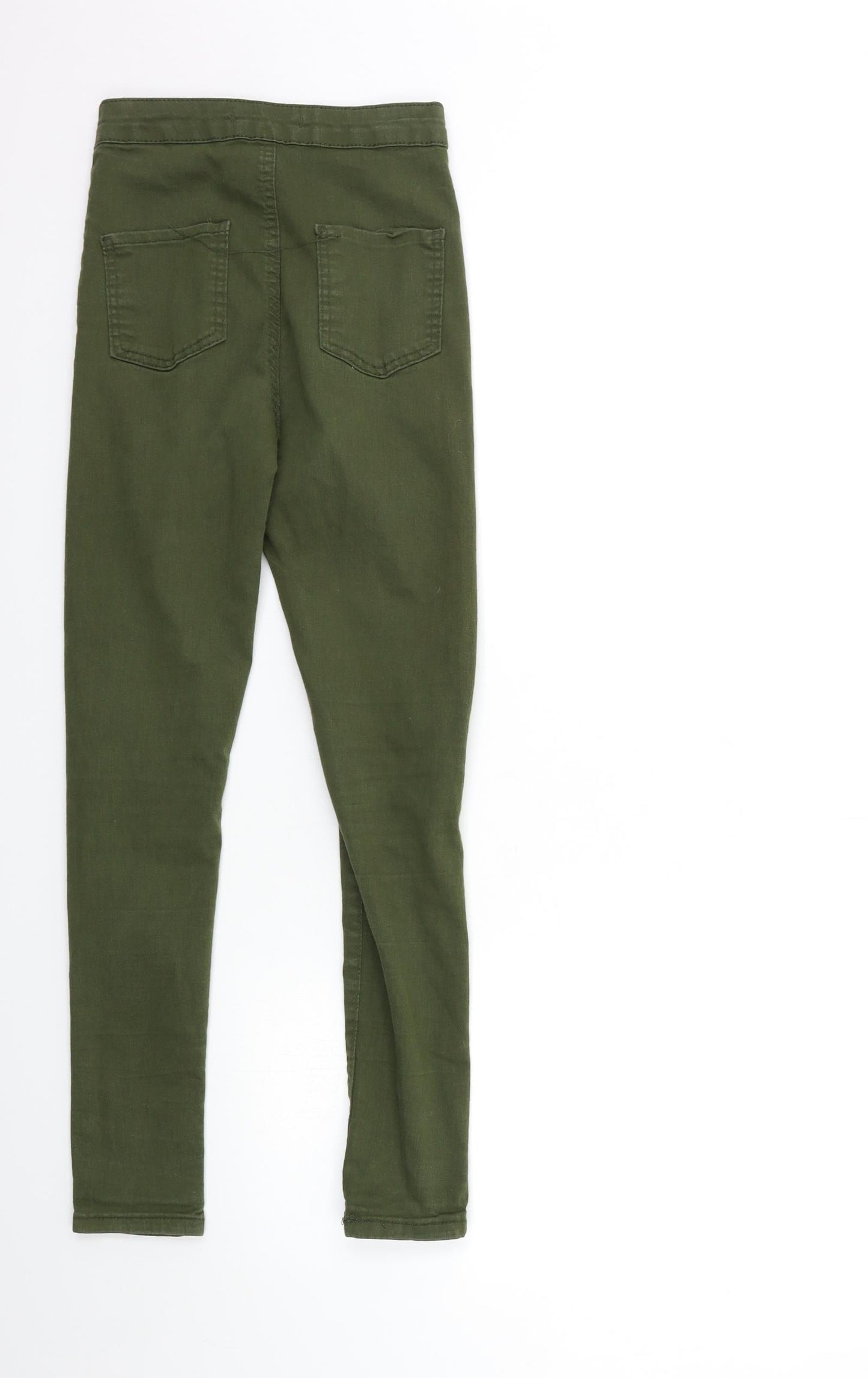 Womens UK Size 6 Portobello Regular Fit Skinny Green Jeans