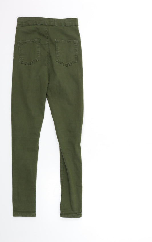 Womens UK Size 6 Portobello Regular Fit Skinny Green Jeans