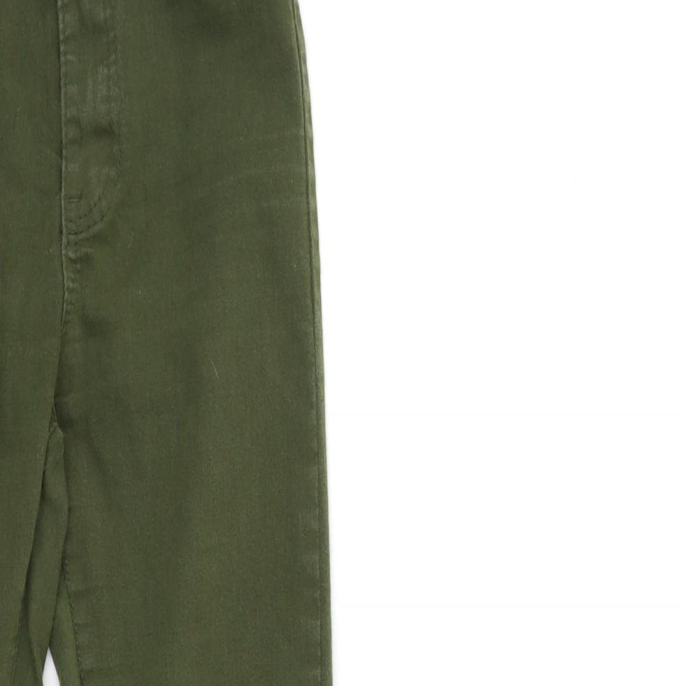 Womens UK Size 6 Portobello Regular Fit Skinny Green Jeans