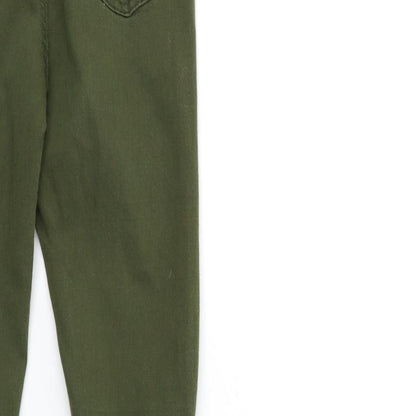 Womens UK Size 6 Portobello Regular Fit Skinny Green Jeans