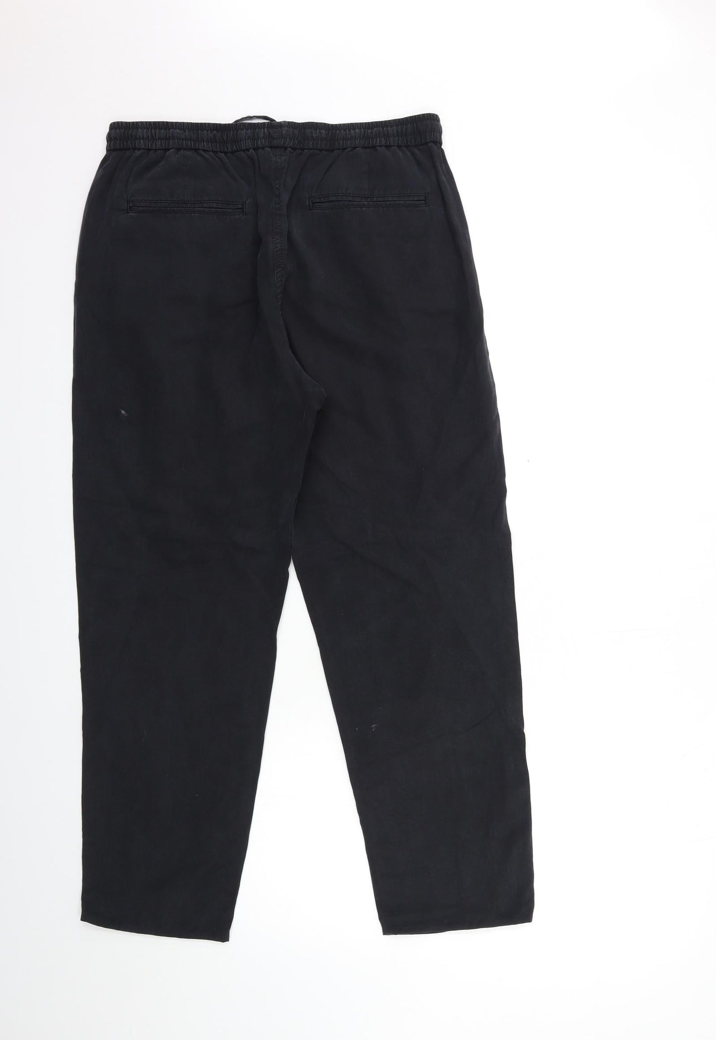 Womens UK Size 12 Marks and Spencer Regular Fit  Grey Trousers