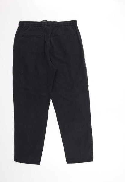 Womens UK Size 12 Marks and Spencer Regular Fit  Grey Trousers
