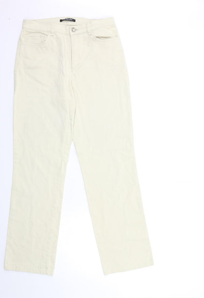 Betty Barclay Womens Beige   Trousers  Size 38 L30 in