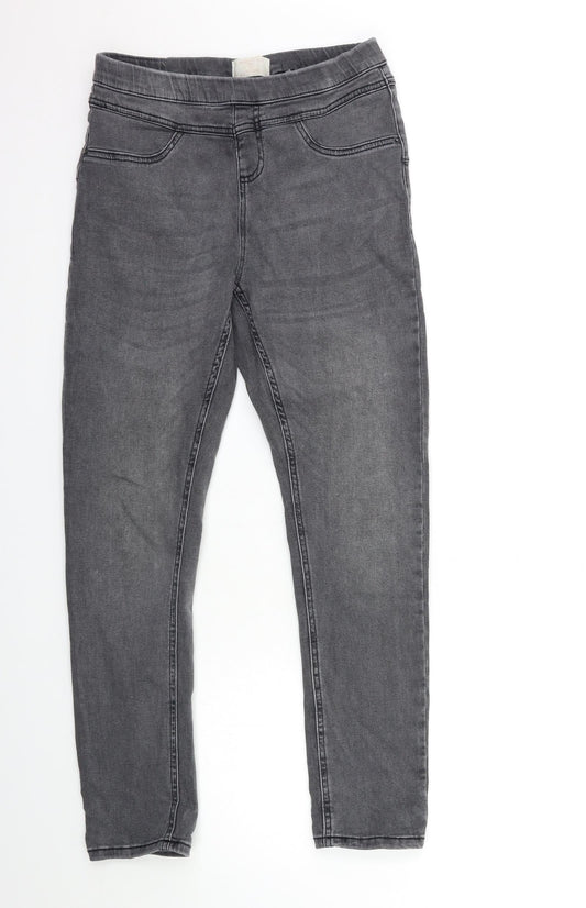 Womens UK Size 26 in Preworn Regular Fit Jegging Grey Jeans