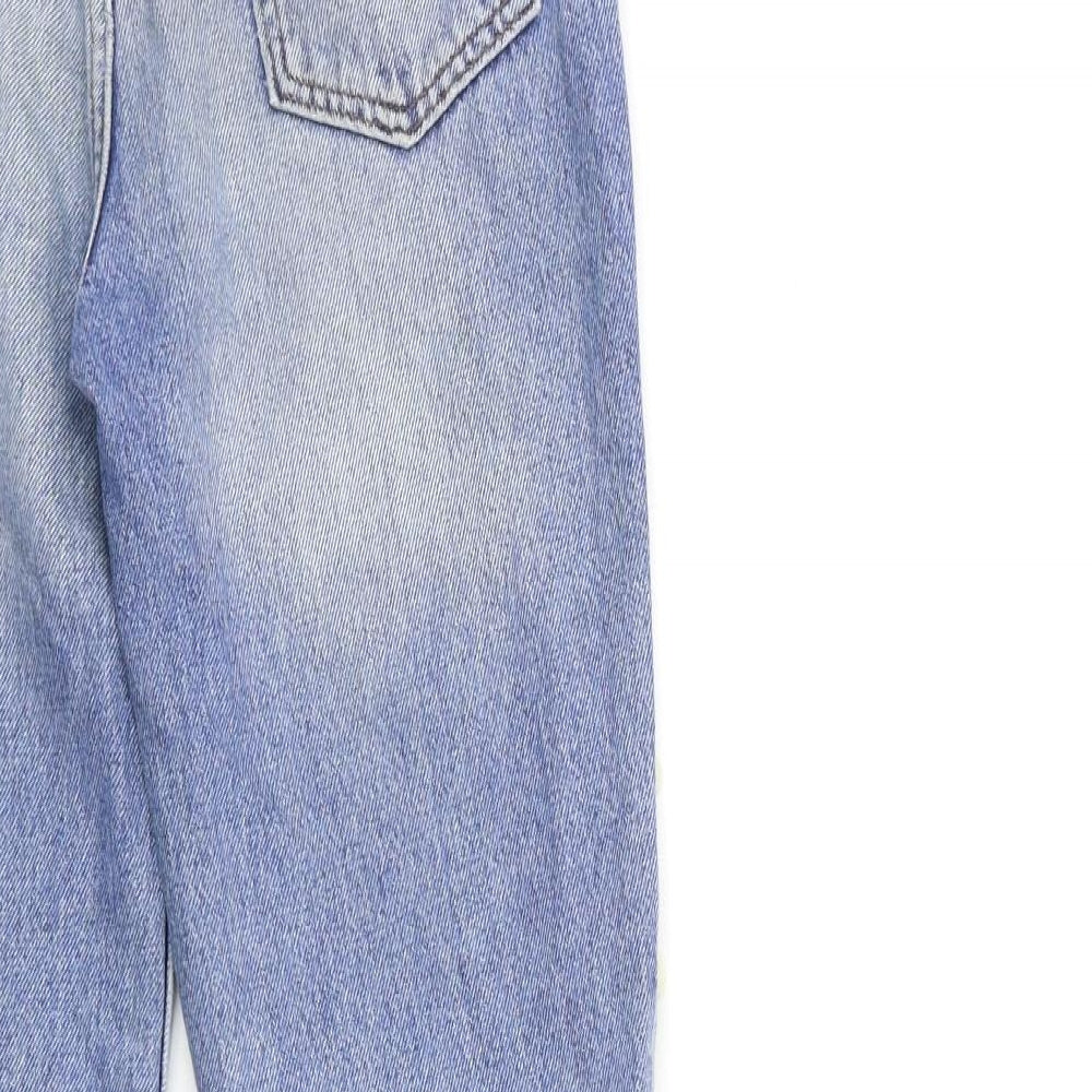 Womens UK Size 6 H&M Regular Fit Straight Blue Jeans