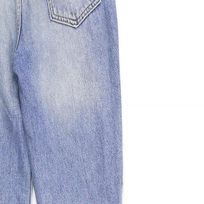Womens UK Size 6 H&M Regular Fit Straight Blue Jeans
