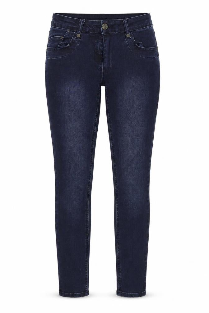 Womens UK Size 10 Denim 24/7 Regular Fit Skinny Blue Jeans