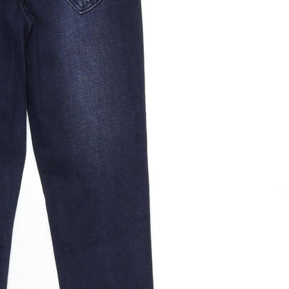Denim 24/7 Womens Blue  Denim Skinny Jeans Size 10 L29 in