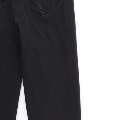 Denim & Co. Womens Black  Denim Skinny Jeans Size 30 in L32 in