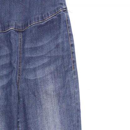 Womens UK Size M Pieces Regular Fit Skinny Blue Jeans