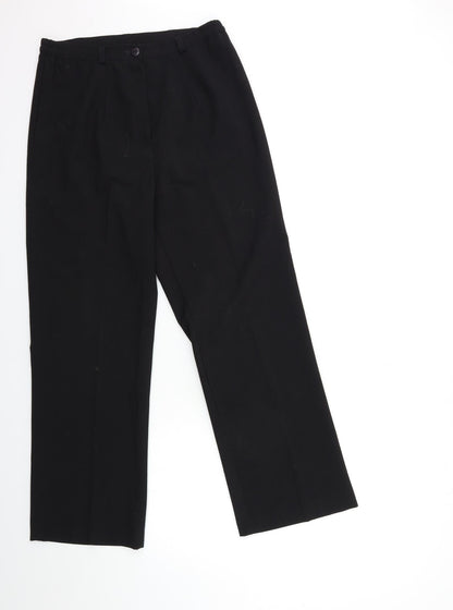 Just elegance Womens Black   Trousers  Size 28 in L28 in