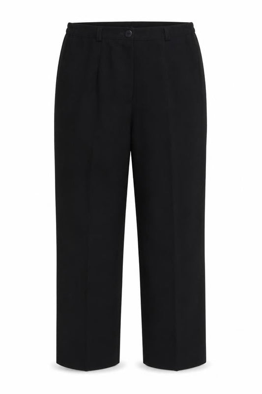 Womens UK Size 28 in Just elegance Regular Fit  Black Trousers