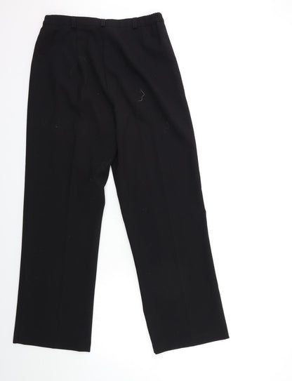 Just elegance Womens Black   Trousers  Size 28 in L28 in