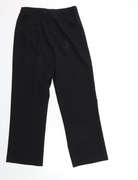 Just elegance Womens Black   Trousers  Size 28 in L28 in