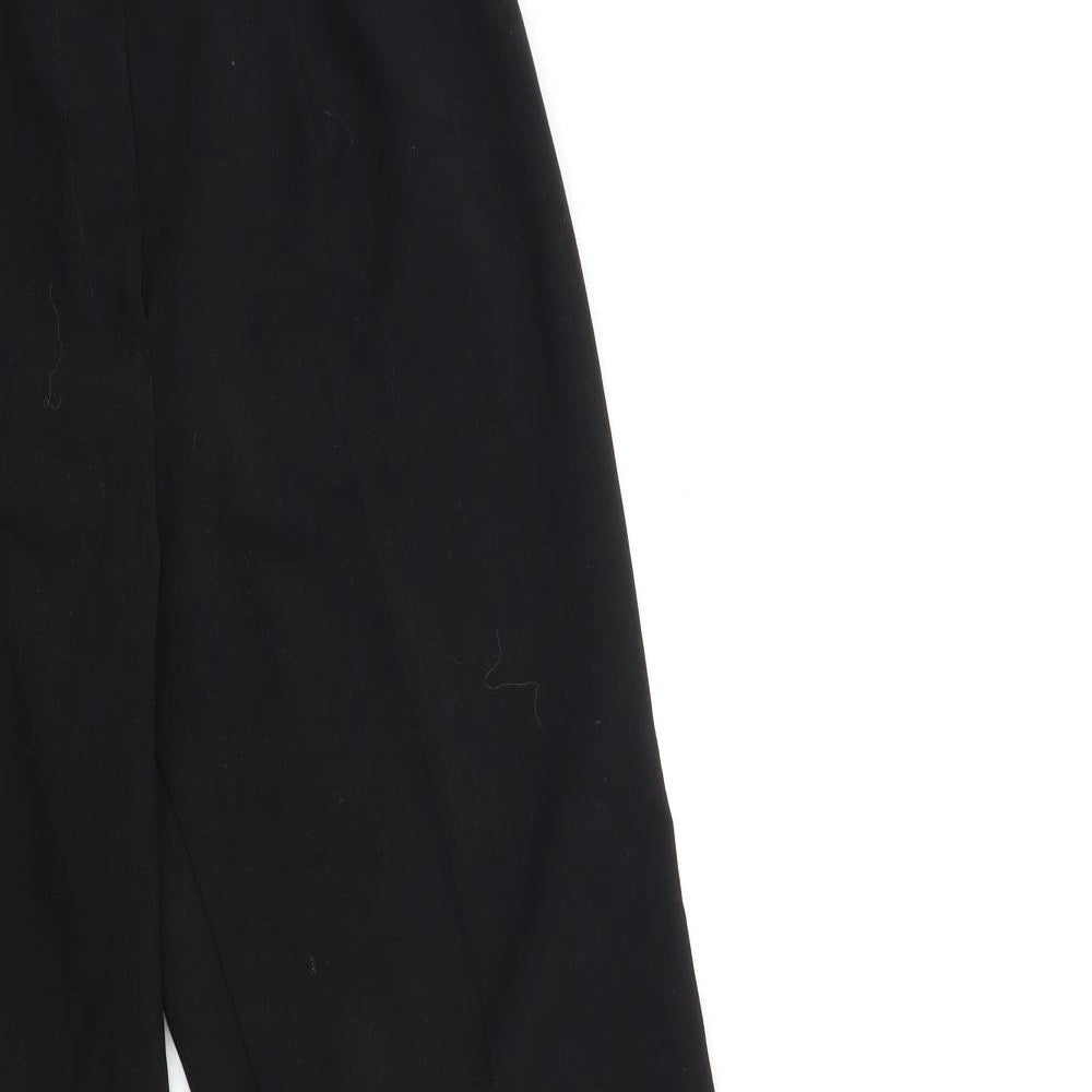 Just elegance Womens Black   Trousers  Size 28 in L28 in
