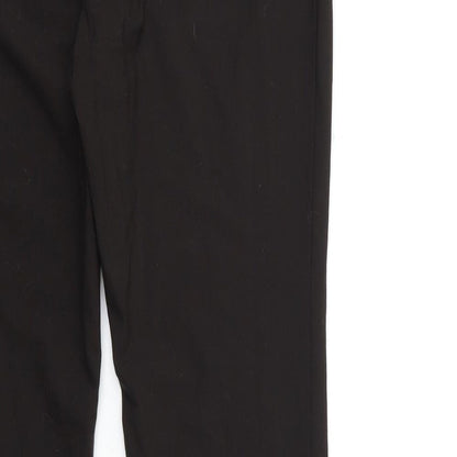 Womens UK Size 12 Marks and Spencer Regular Fit  Black Trousers