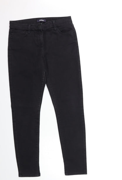 Womens UK Size 10 Marks and Spencer Regular Fit Skinny Black Jeans