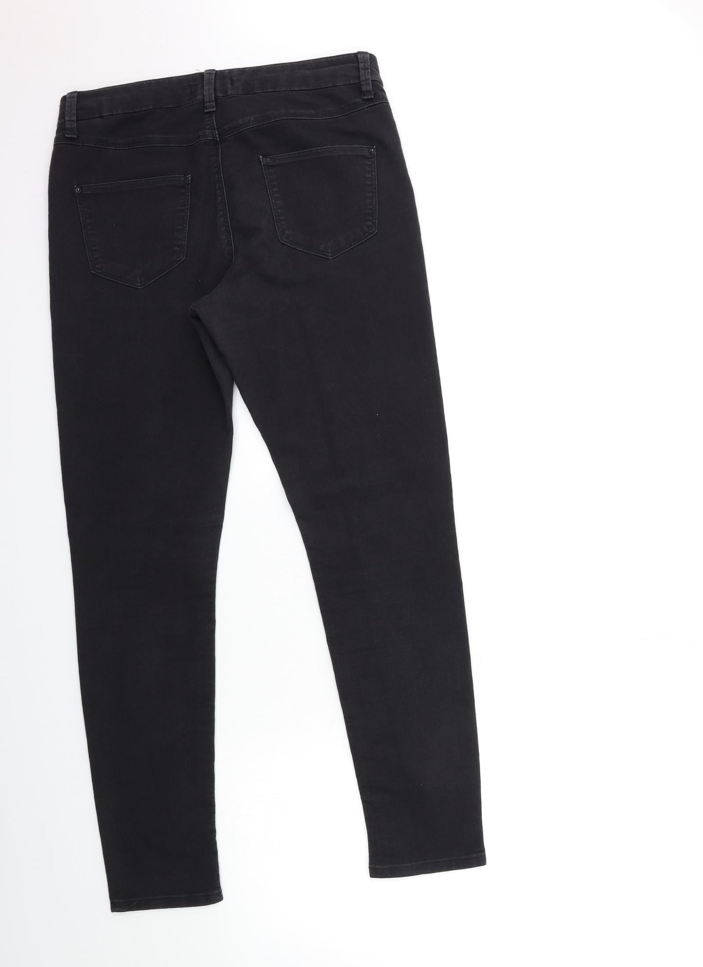 Womens UK Size 10 Marks and Spencer Regular Fit Skinny Black Jeans