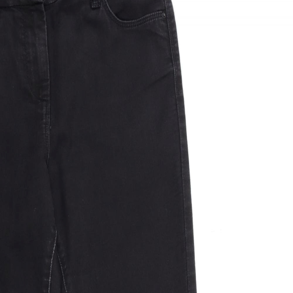 Womens UK Size 10 Marks and Spencer Regular Fit Skinny Black Jeans