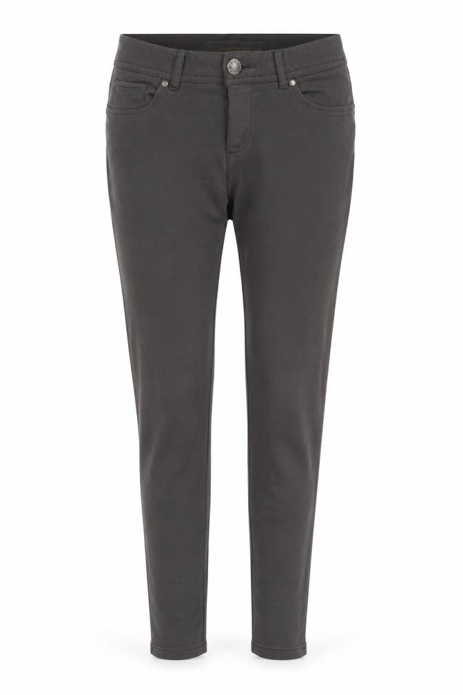 Womens UK Size 10 Denim & Co. Regular Fit  Grey Trousers