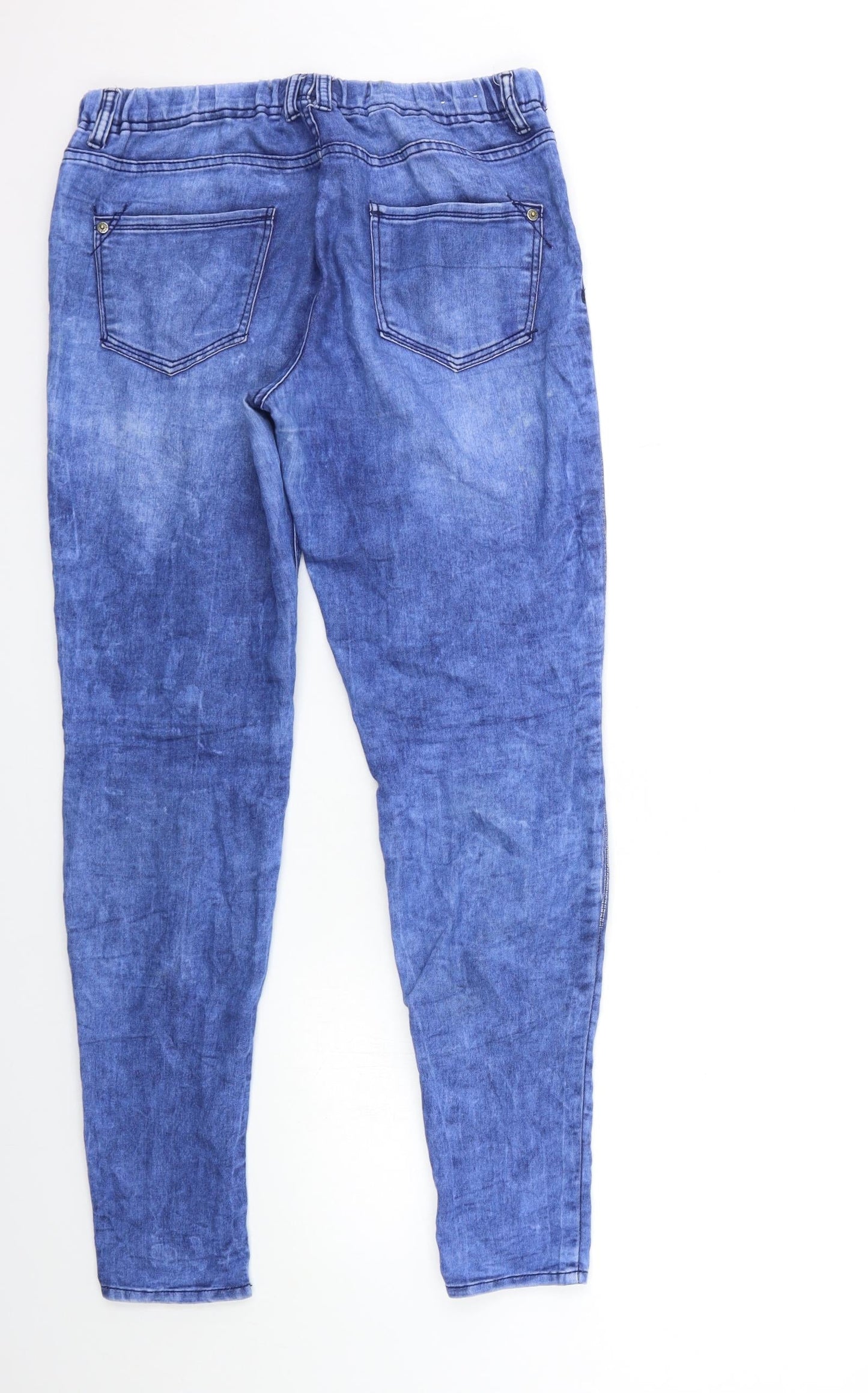 Preworn Womens Blue  Denim Jegging Jeans Size 30 in L30 in