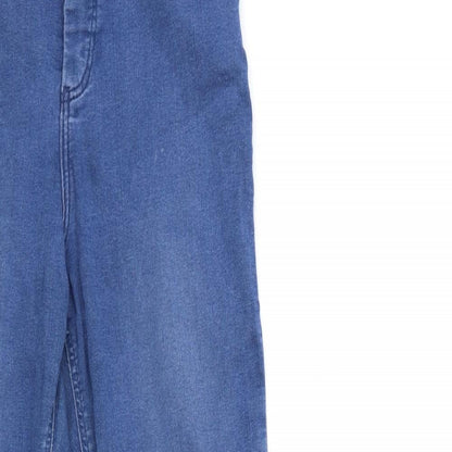 Topshop Womens Blue  Denim Skinny Jeans Size 30 in L34 in