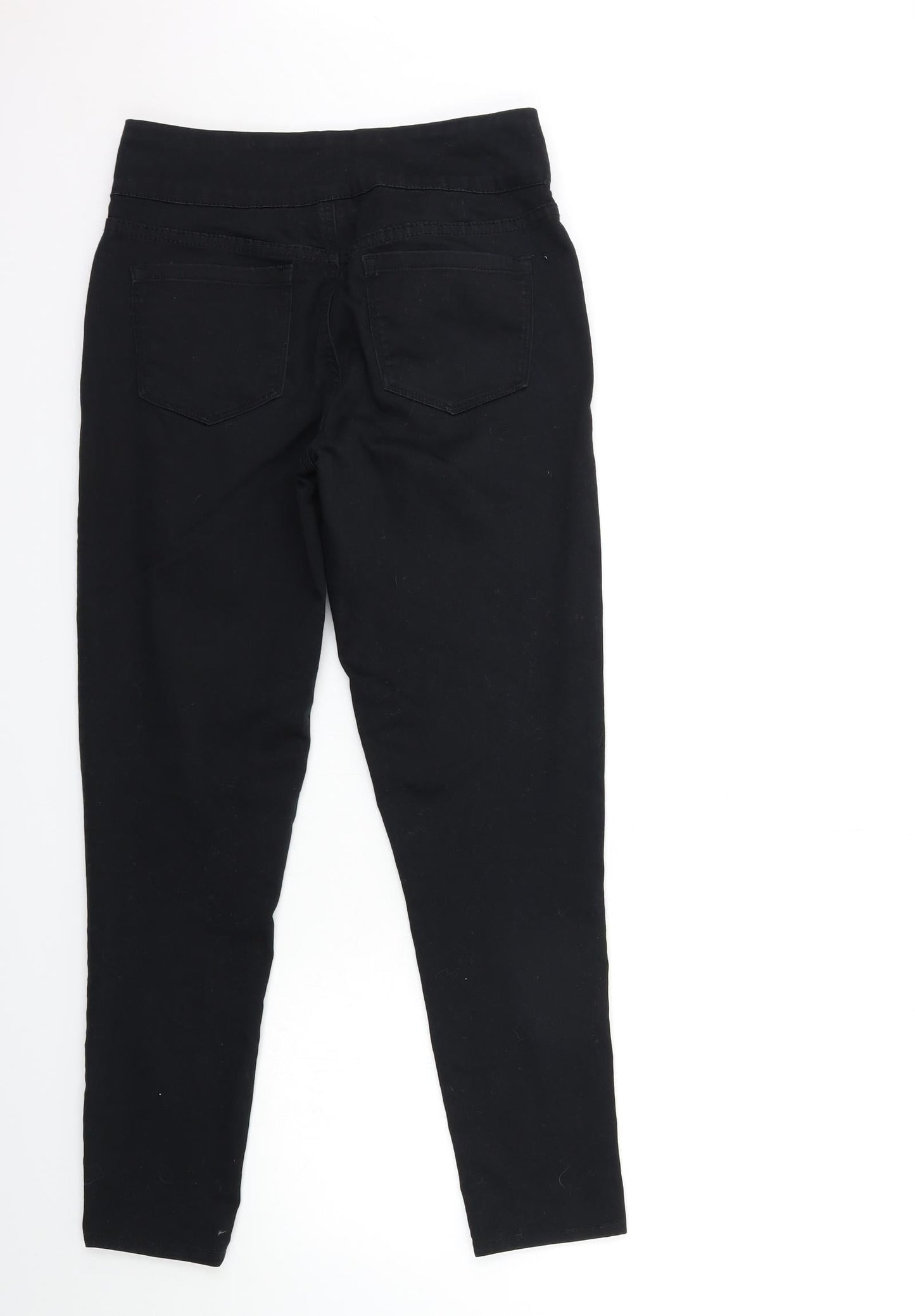 French Dressing Jeans Womens Black  Denim Jegging Jeans Size 10 L28 in