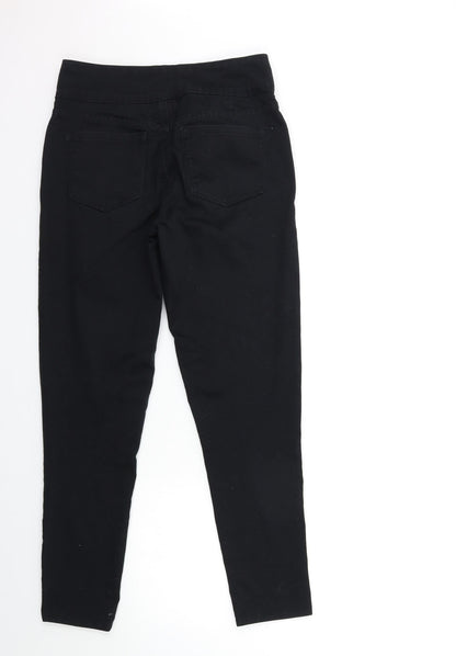 French Dressing Jeans Womens Black  Denim Jegging Jeans Size 10 L28 in