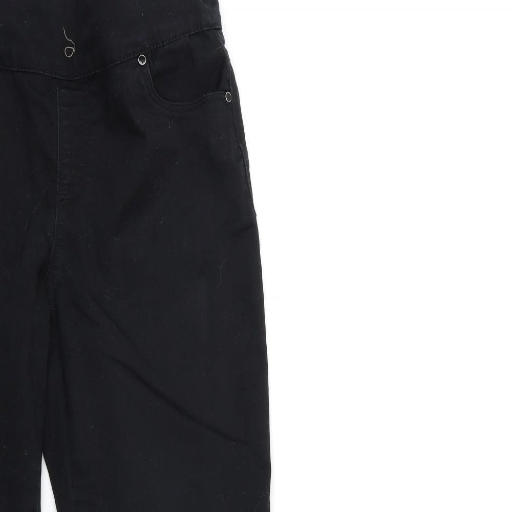 French Dressing Jeans Womens Black  Denim Jegging Jeans Size 10 L28 in