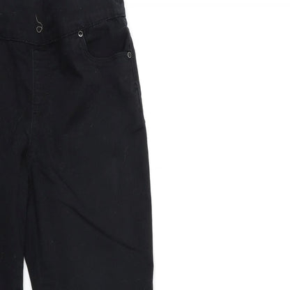 French Dressing Jeans Womens Black  Denim Jegging Jeans Size 10 L28 in