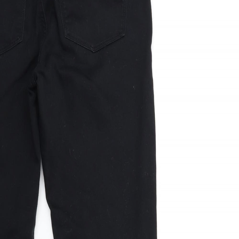 French Dressing Jeans Womens Black  Denim Jegging Jeans Size 10 L28 in