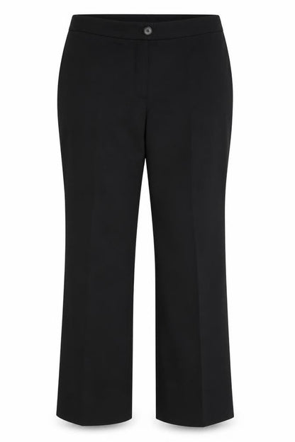 Womens UK Size 16 AMARANTO Regular Fit  Black Trousers