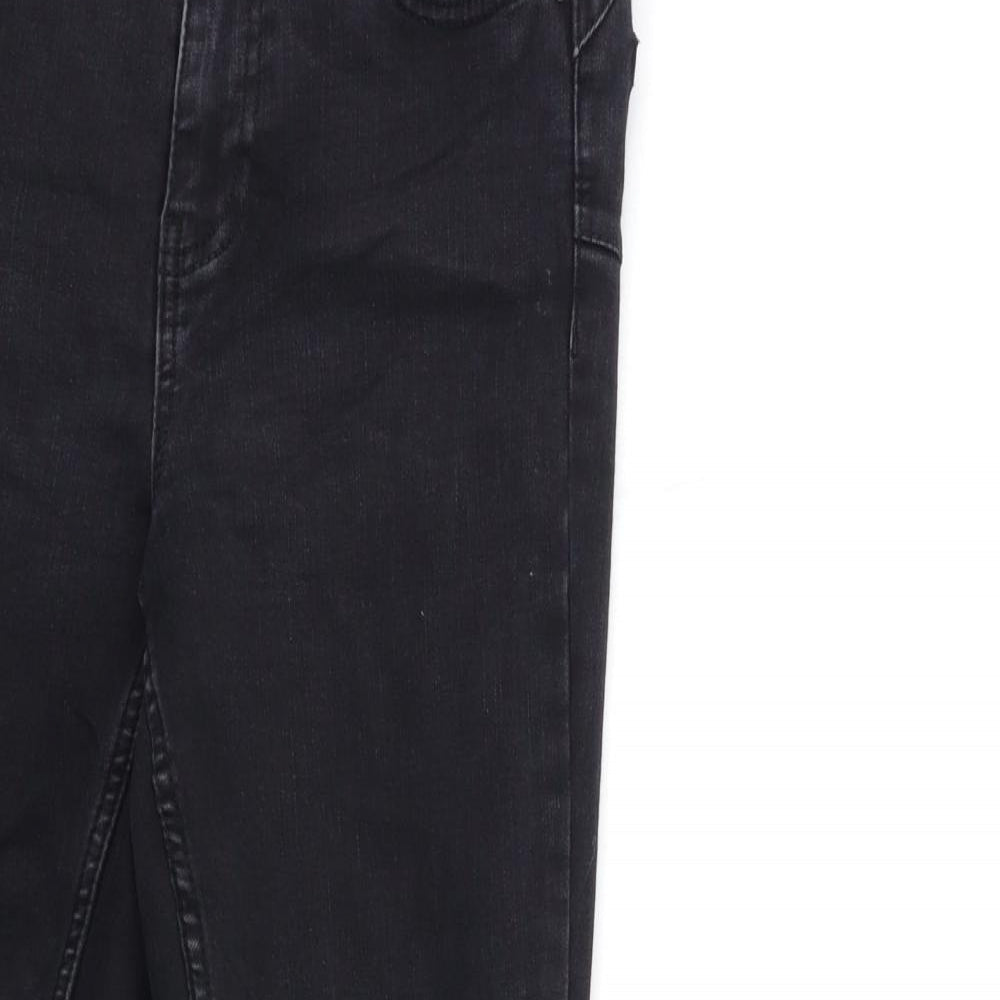 New Look Womens Black  Denim Skinny Jeans Size 8 L25 in