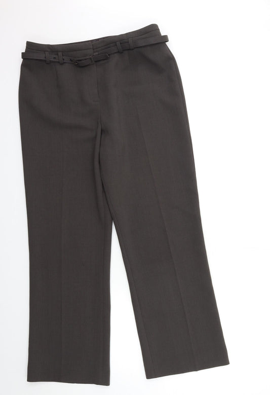 Womens UK Size 14 MINUET Regular Fit  Grey Trousers