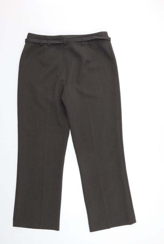 Womens UK Size 14 MINUET Regular Fit  Grey Trousers