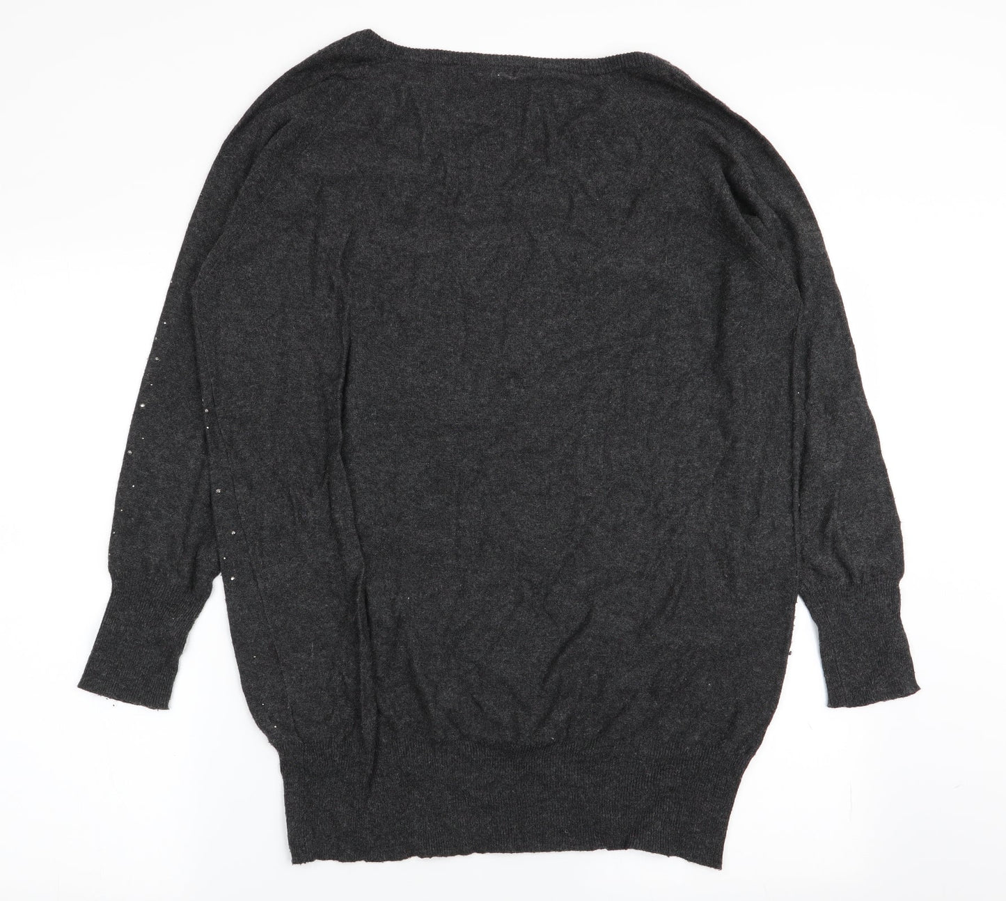 Womens UK Size L store twenty one Grey Pullover Jumper