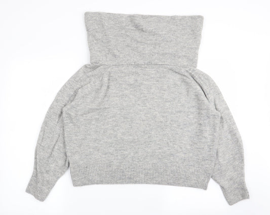 Womens UK Size M H&M Grey Pullover Jumper