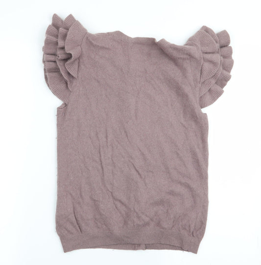 Fenn Wright Manson Womens Pink   Cardigan Jumper Size 12