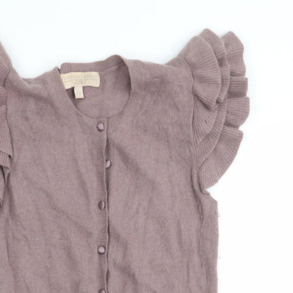 Womens UK Size 12 Fenn Wright Manson Pink Cardigan Jumper